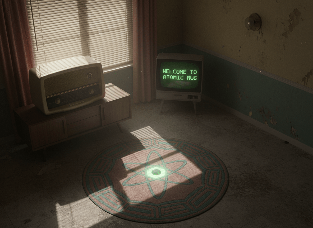 Atomic Rug Bunker Room